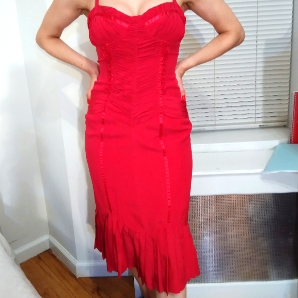 Stunning red dress